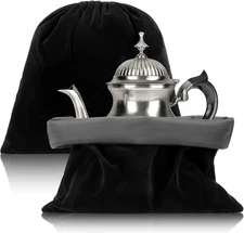 2 Pcs Silver Storage Bags anti Tarnish Storage Bags Silver Pouches Keeper anti T