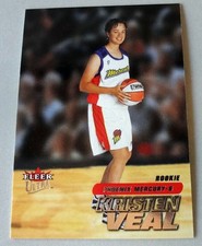 Kristen Veal Rookie Card Phoenix Mercury 2001 Fleer Ultra WNBA Women's Ball