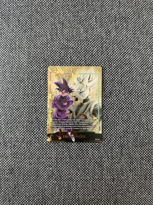 Son-Goku Black Energy Marker Dragon Ball Fusion World E01-07 Promo 