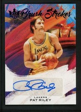 2020-21 PAT RILEY 21/25 AUTO PANINI COURT KINGS BRUSH STROKES AUTOGRAPHS
