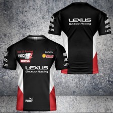  Custom Name Men's Lexus Racing Logo 3D polyester T-Shirt - All Size