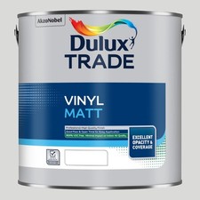 DULUX TRADE VINYL MATT GREY WISP 2.5L