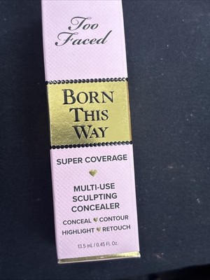 Too Faced Born This Way Sculpting Concealer, 0.45oz/13.5ml -Snow-