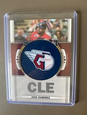2023 Topps Series 1 - Team Logo Commemorative Patches Jose Ramirez #TLP-JRA