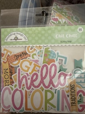 Doodlebug ~ BUNNY HOP ~ Chit Chat Die Cuts