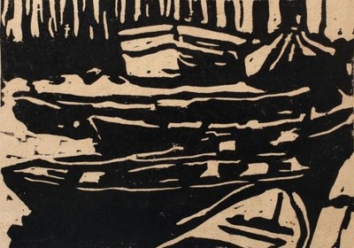 Arthur Segal From the Shore Page 13 1913 17''x 22'' Archival Art Print
