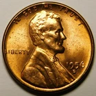1956 D Lincoln Wheat Cent Penny Red BU  "Actual Coin Pictured"