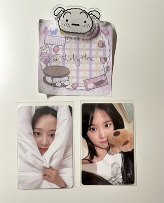 Ive Empathy Switch Yujin 2 Pc Set Photocard Makestar Ms 1.0 & Yzy 3.0 Pob