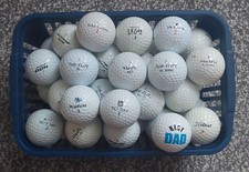 40 X Practice Golf balls - Mixed Condition And Mixed Brands Used 