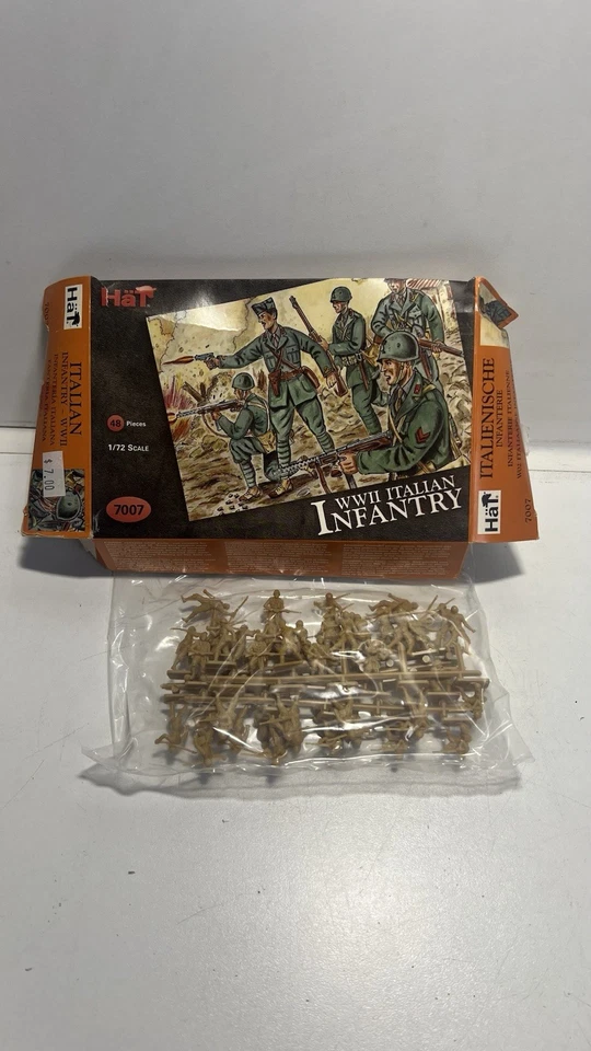 4 x Hät 1/72 фигурки наборы - все на литники, 1 новый запечатанный - Второй мировой войны и наполеоновский *7 - Изображение 2 из 4