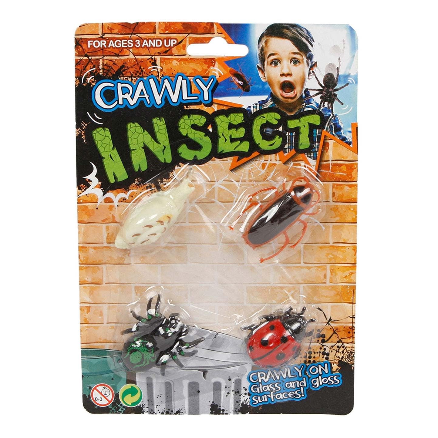Игрушки Amsterdam Window Runner Insect Junior 5 см в упаковке из 4 штук