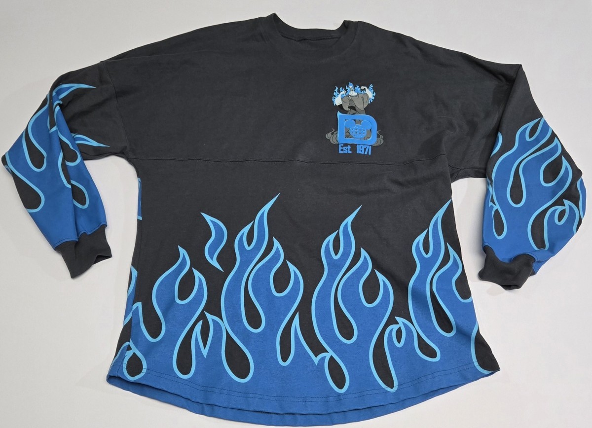 Disney Spirit Jersey Hercules Hades Men's Size Small Flames