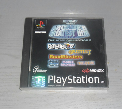 Midway Arcade greatest Hits PS1 (Playstation 1, 2, 3) Atari Coll. 2
