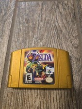 Legend of Zelda Majoras Mask Nintendo 64 N64 Authentic NON HOLO Tested 