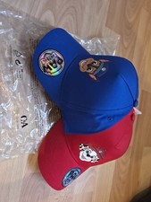 Paw Patrol Basecap, Gr&ouml;&szlig;e  128-152, 2er Set Rot und Blau von C&A