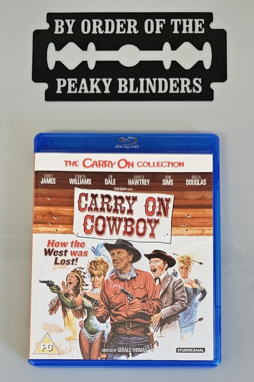 CARRY ON COWBOY BLU-RAY 💿