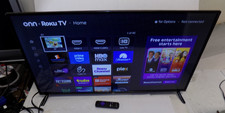 onn. 40" 1080p FHD LED Roku Smart TV 100058007 with Remote