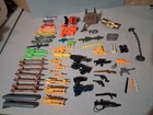 GI Joe ACCESSORIES LOT of 66 Pieces Hasbro 80s 90s  GUNS TOOLS MISSILES