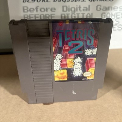 Nintendo Tetris 2 Nintendo NES Game Cartridge Tetris Series