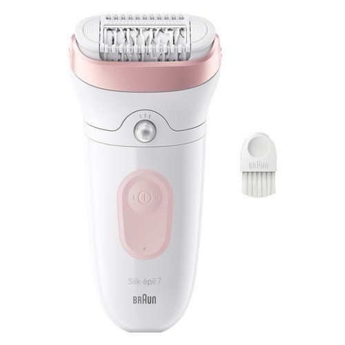 Braun Silk-épil 7 SE7-000 Bianco/Rosa: L'Eccellenza della Depilazione Donna - 1