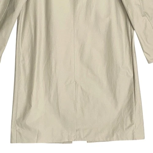Calvin Klein Coat Men's Medium Classic Style Trench/Raincoat Abbey Stone NEW image 10