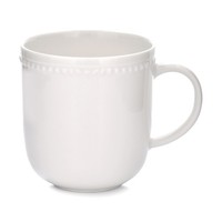 Ambition Kaffeebecher Kaffeetasse Becher Tasse Kaffee Tee Perline 380 Ml Weiß
