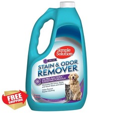 Simple Solution Pet Stain Odor Remover 1 Gallon Enzymatic Cleaner Floral
