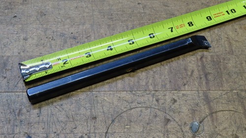 Sandvik S10R SDUCL 2 indexable boring bar 5/8" steel shaft 8" OAL