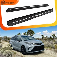 Running Boards for 2021-2026 Toyota Sienna Side Steps Nerf Bar Protector 