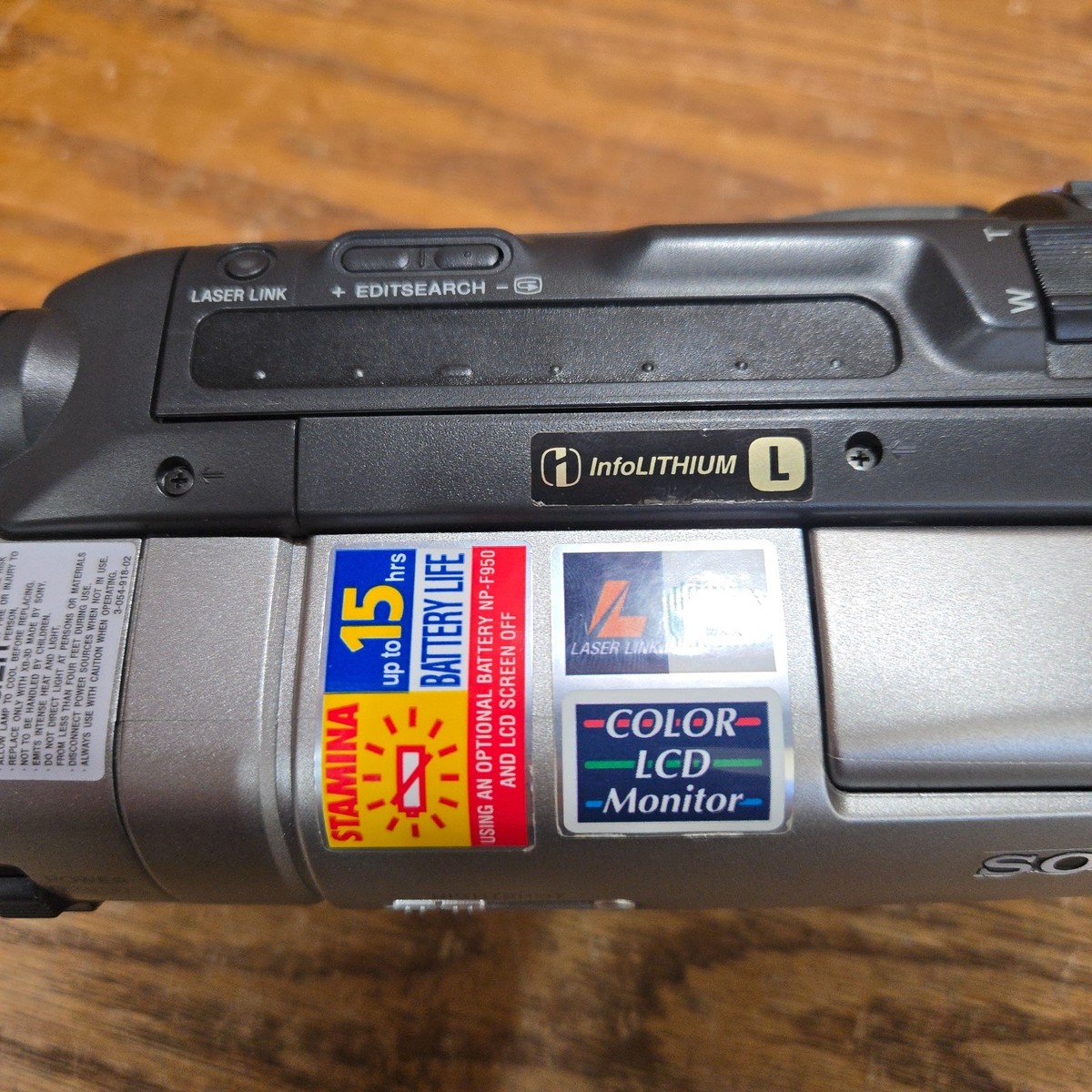 動作品　ソニー　ビデオカメラ　CCD-TRV66　ハンディカム　ナイトショット SONY ソニー CCD-TRV66K ハイエイトビデオカメラ (VideoHi8/8mm