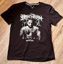 Camisa Maluma Don Juan Para Hombres Grande Negra Gira Mundial Concierto Camiseta 100% Algodón Música