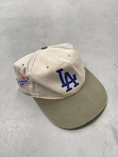 Vintage 90’s American Needle MLB Los Angeles Dodgers Blockhead SnapBack Hat 