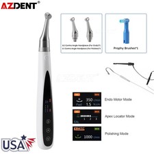 Dental Endo Motor 6:1 Contra Angle Handpiece Apex Locator Hygiene Prophy 1:1