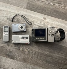 LOT: Sharp VL-SD20U Digital, Sony, Olympus  . Untested
