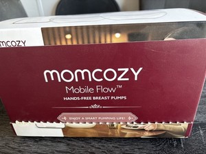 Momcozy Breast Pump Hands Free Mobile Style M6 - Wearable - 2 Pack - Cozy Red