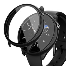 Screen Protector for Amazfit GTR Mini , 2-Pack Hard PC Bumper Full Cover Prot...