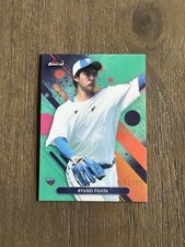 2025 Topps Finest Npb Aqua Refractor Ryusei Fujita 199 Nippon-ham Fighters Rc
