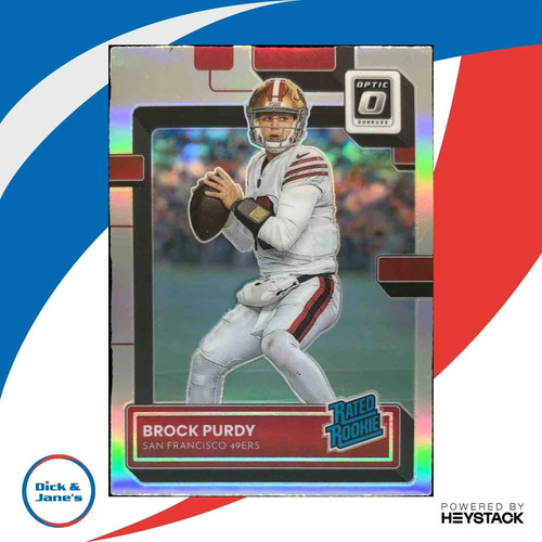 Brock Purdy [Holo] #277 2022 Panini Donruss Optic card
