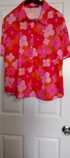 Women's Short Sleeve Plus Size Blouse