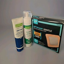 2 z każdej maści Medline zapobiegają maści A&D, Optifoam 4x4 i butelek z pianką bez spłukiwania