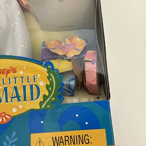 NIB Disneys The Little Mermaid Ariel Ocean Bride Doll Mattel Collectible Figure - Picture 4 of 17