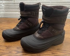ICE FIELDS Andes Boots Waterproof Insulated Mens 10 Leather Upper