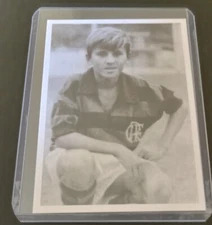 Zico Child sticker ++ PANINI FLAMENGO 100 YEARS ++ 2018 Soccer Legends