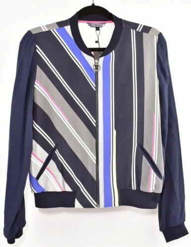 Blue Bomber Jackets for Women