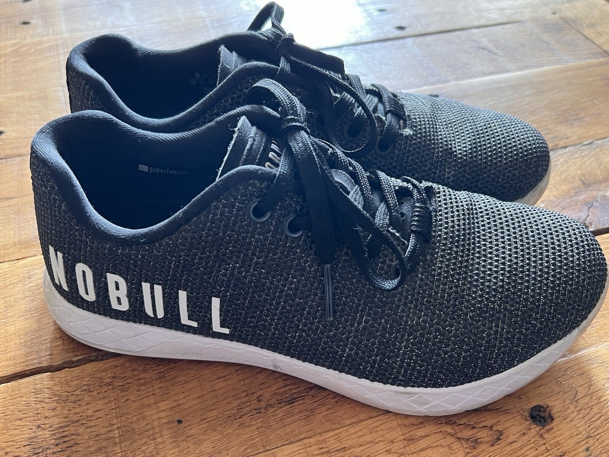 NOBULL Unisex Gray/Black Super Fabric Trainers Sneakers  display picture 3