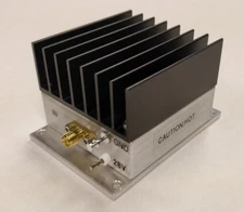 New, 5 W, 10 MHz to 1200 MHz , 42 dB Gain,  Broadband RF Power Amplifier