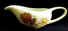 VTG Vernon Kilns Sun Garden Hand Painted small Gravy boat Sauce or creamer