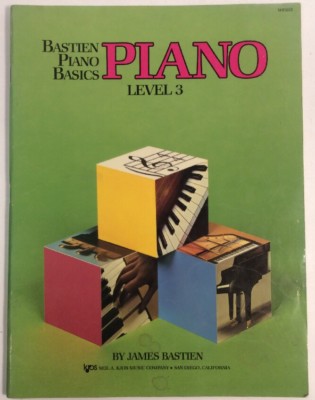 Bastien Piano Basics Level 3 1985 SC James Bastien SheetNoteMusic | eBay