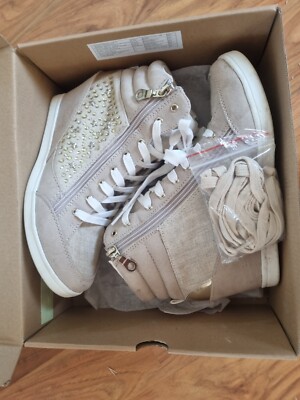BATA Northstar Damen Boots Pumps, Sneaker Keilabsatz beige 40