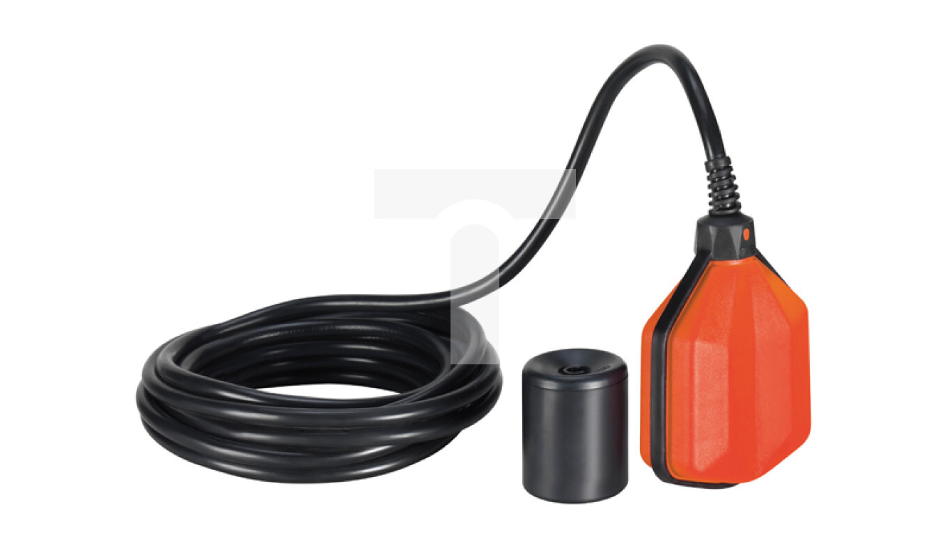 Float switch with 3m PVC cable for clear and gray water with counterweigh /T2UK